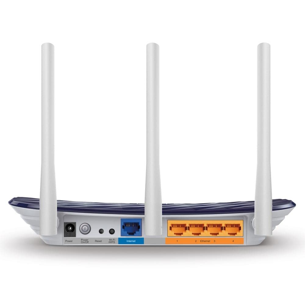 TP-Link Archer C60 AC1350 Dual Band Wireless, Wi-Fi Speed Up to 867 Mbps/5 GHz + 450 Mbps/2.4 GHz, Supports Parental Control, Guest WiFi, MU-MIMO Router, Qualcomm Chipset- White