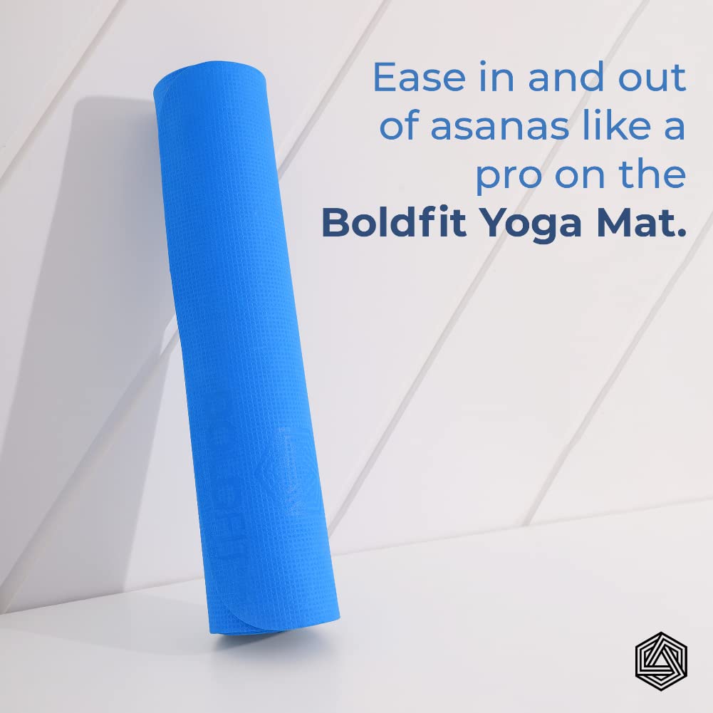 Boldfit Yoga Mats For Women yoga mat for men Exercise mat for home workout yoga mat for women gym mat Anti Slip Yoga mat Workout mat Yoga Mat For Kids Yoga mate gym mats for workout at home