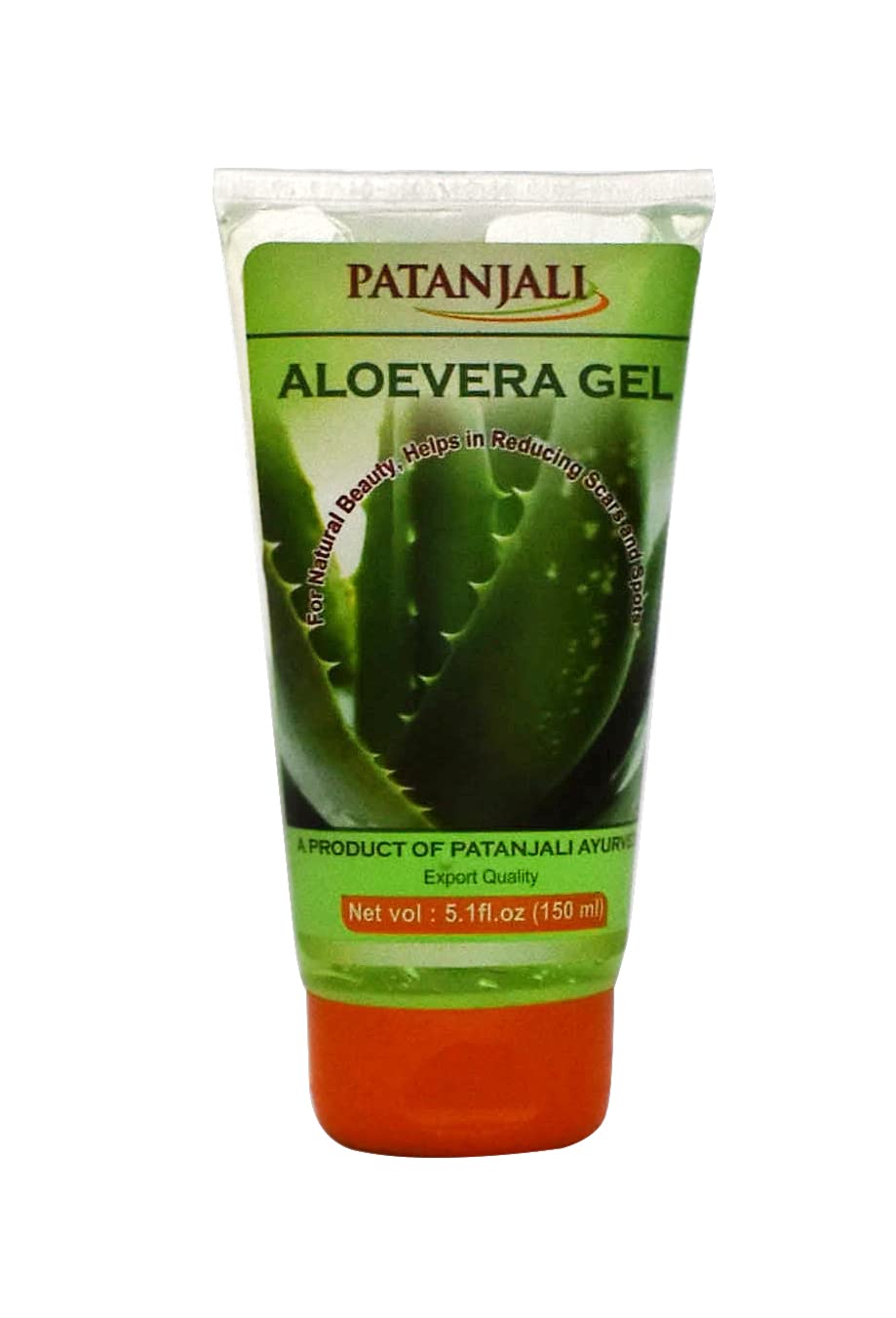 Patanjali Saundarya Aloevera Gel Kesar Chandan 60ml For Men, Women, Anti-Acne & Pimples, For all Skin Types