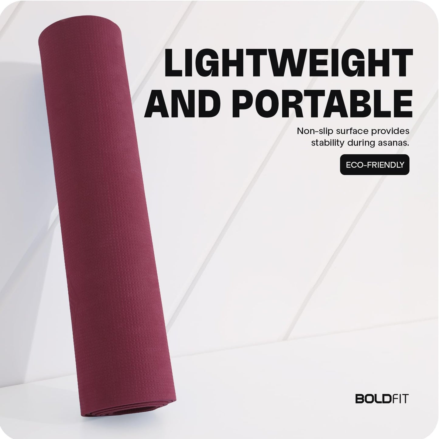 Boldfit Yoga Mats For Women yoga mat for men Exercise mat for home workout yoga mat for women gym mat Anti Slip Yoga mat Workout mat Yoga Mat For Kids Yoga mate gym mats for workout at home