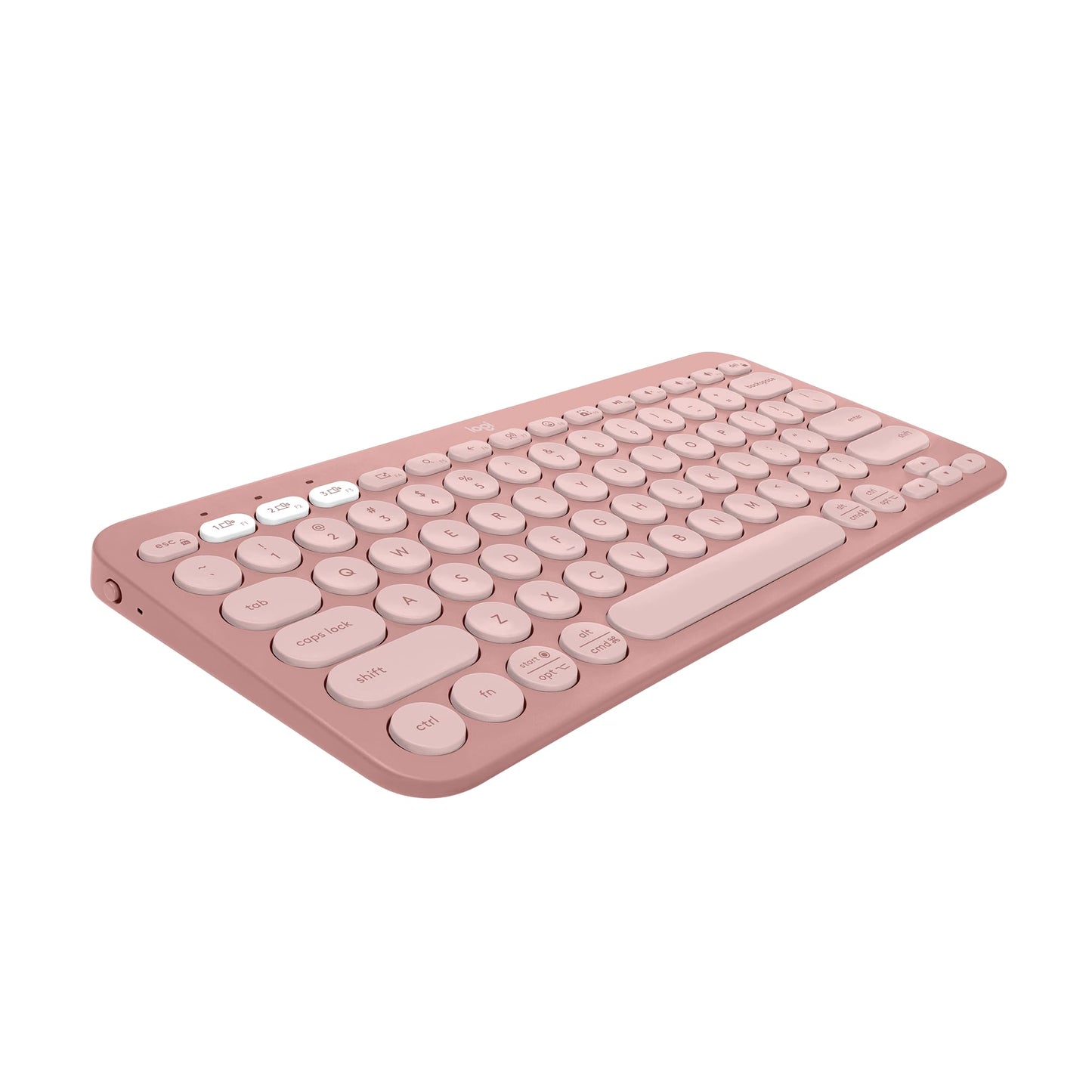 Logitech Pebble Keys 2 K380s, Multi-Device Bluetooth Wireless Keyboard with Customisable Shortcuts, Slim and Portable, Easy-Switch for Windows, macOS, iPadOS, Android, Chrome OS - Tonal Graphite