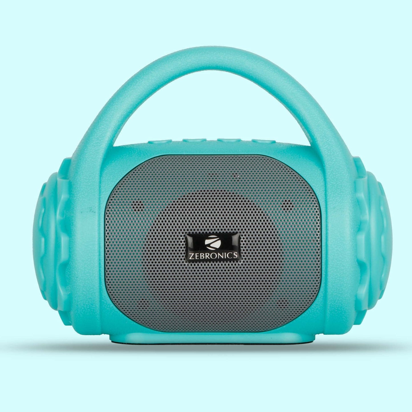 Zebronics ZEB-COUNTY 3W Wireless Bluetooth Portable Speaker With Supporting Carry Handle, USB, SD Card, AUX, FM & Call Function. (Green)