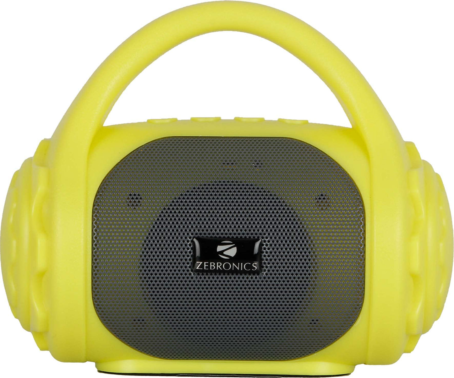 Zebronics ZEB-COUNTY 3W Wireless Bluetooth Portable Speaker With Supporting Carry Handle, USB, SD Card, AUX, FM & Call Function. (Green)