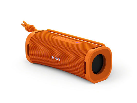 SONY New Launch ULT Field 1 Wireless Ultra Portable Bluetooth Compact Speaker with ULT Button for Massive Bass, 12hrs Battery Life IP67 Waterproof, Dustproof, Hands-Free Calling(with Mic) - Orange