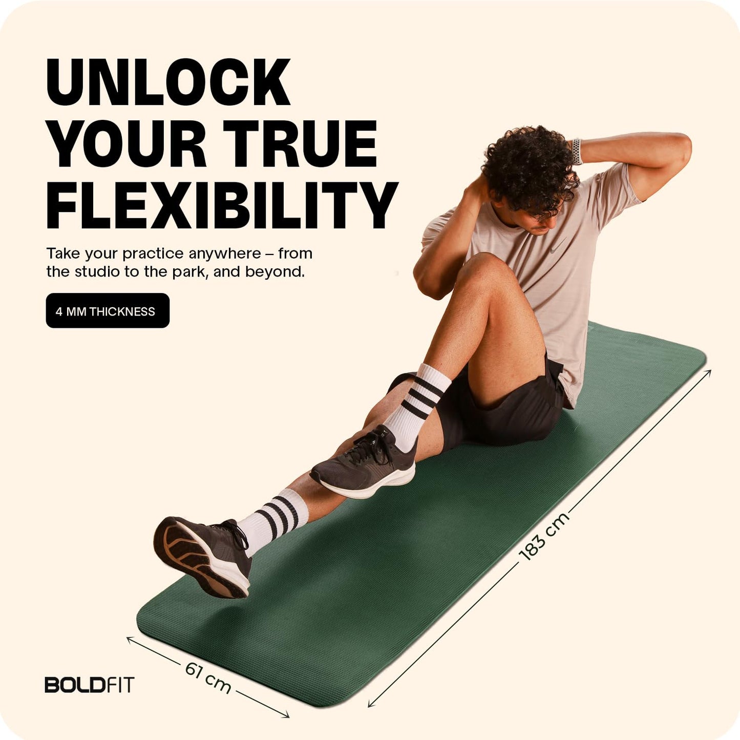 Boldfit Yoga Mats For Women yoga mat for men Exercise mat for home workout yoga mat for women gym mat Anti Slip Yoga mat Workout mat Yoga Mat For Kids Yoga mate gym mats for workout at home