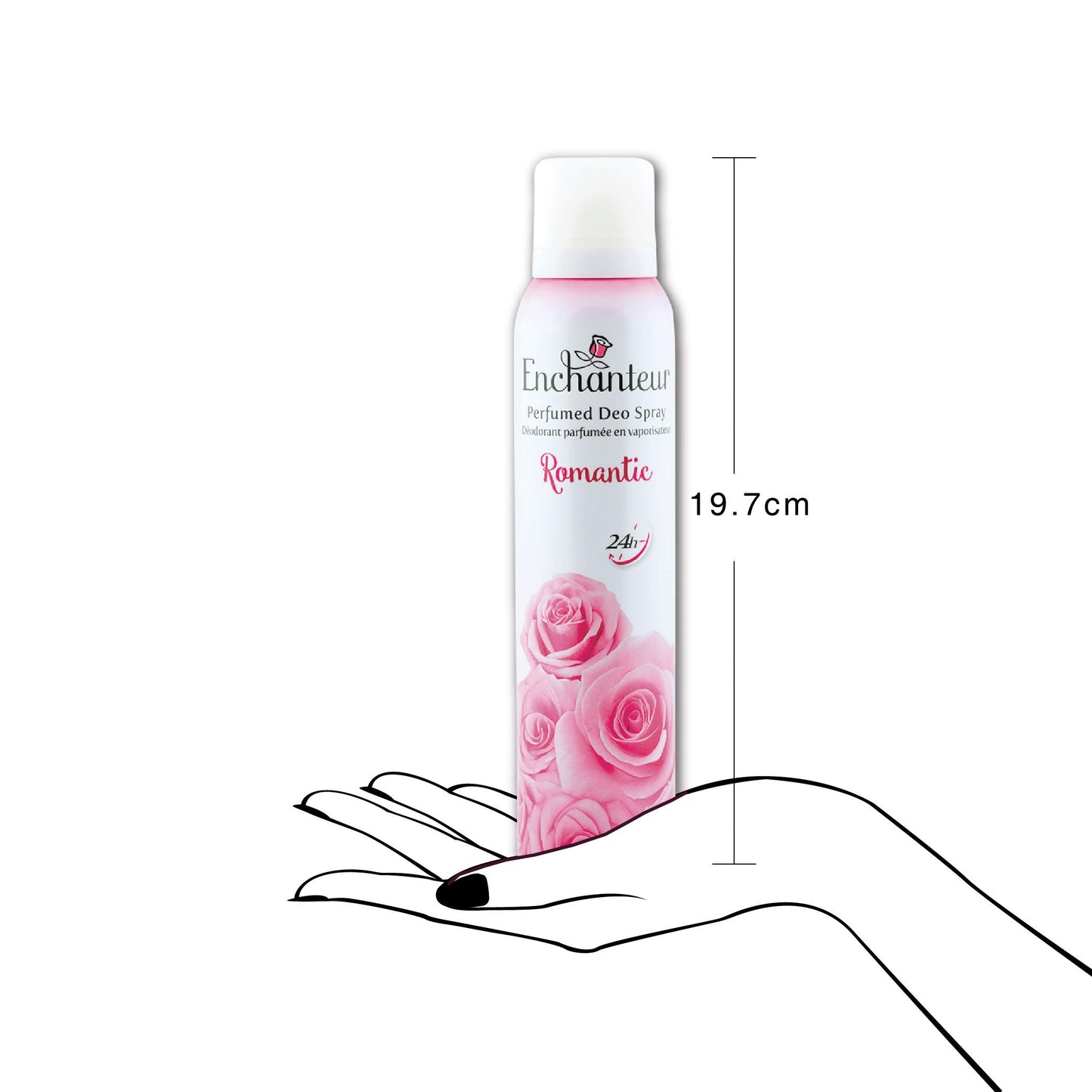 Enchanteur റൊമാൻ്റിക് പെർഫ്യൂംഡ് ഡിയോ സ്പ്രേ, 150ml ആൻഡ് ചാമിംഗ് പെർഫ്യൂം ഡിയോ സ്പ്രേ, സ്ത്രീകൾക്ക് 150ml