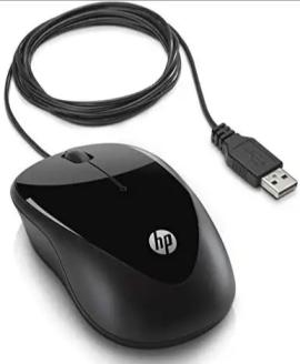 HP X1000 Wired Mouse (Black/Grey)