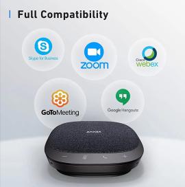 Anker PowerConf S330 USB Speakerphone with Smart Voice Enhancement