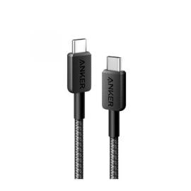 Anker Cable 322 USB-C to USB- C (3 ft. Braided) Black