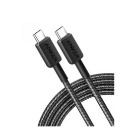 Anker Cable 322 USB-C to USB- C (3 ft. Braided) Black