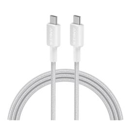 Anker Cable 322 USB-C to USB- C (6 ft. Braided) White